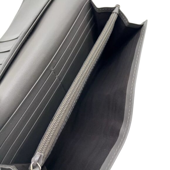 951252BR (L3) Gucci Wallet Long Gray PVC - Picture 7 of 11